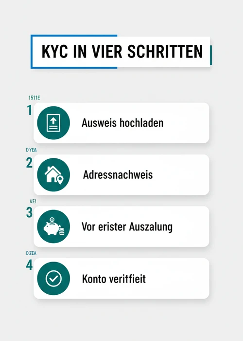 Eine digitale Darstellung eines sicheren Schlosses mit einem Euro-Symbol, umgeben von Icons, die Online-Glücksspiel und Sicherheit darstellen.